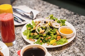 Engelsk frokost hver dag (mot et tillegg)