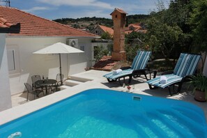 House, Smoking | 3 bedrooms - Holiday Houses, Villas Andre - Swimming Pool (Nerezise)