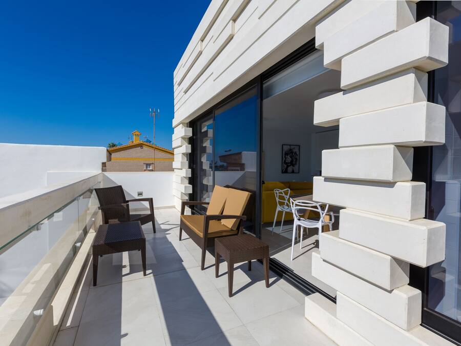 Panoraamahuoneisto | Terassi/patio