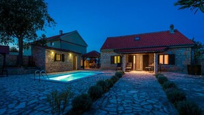 Exterior - Holiday Houses, Villas Tihomir - With Pool (Promina)