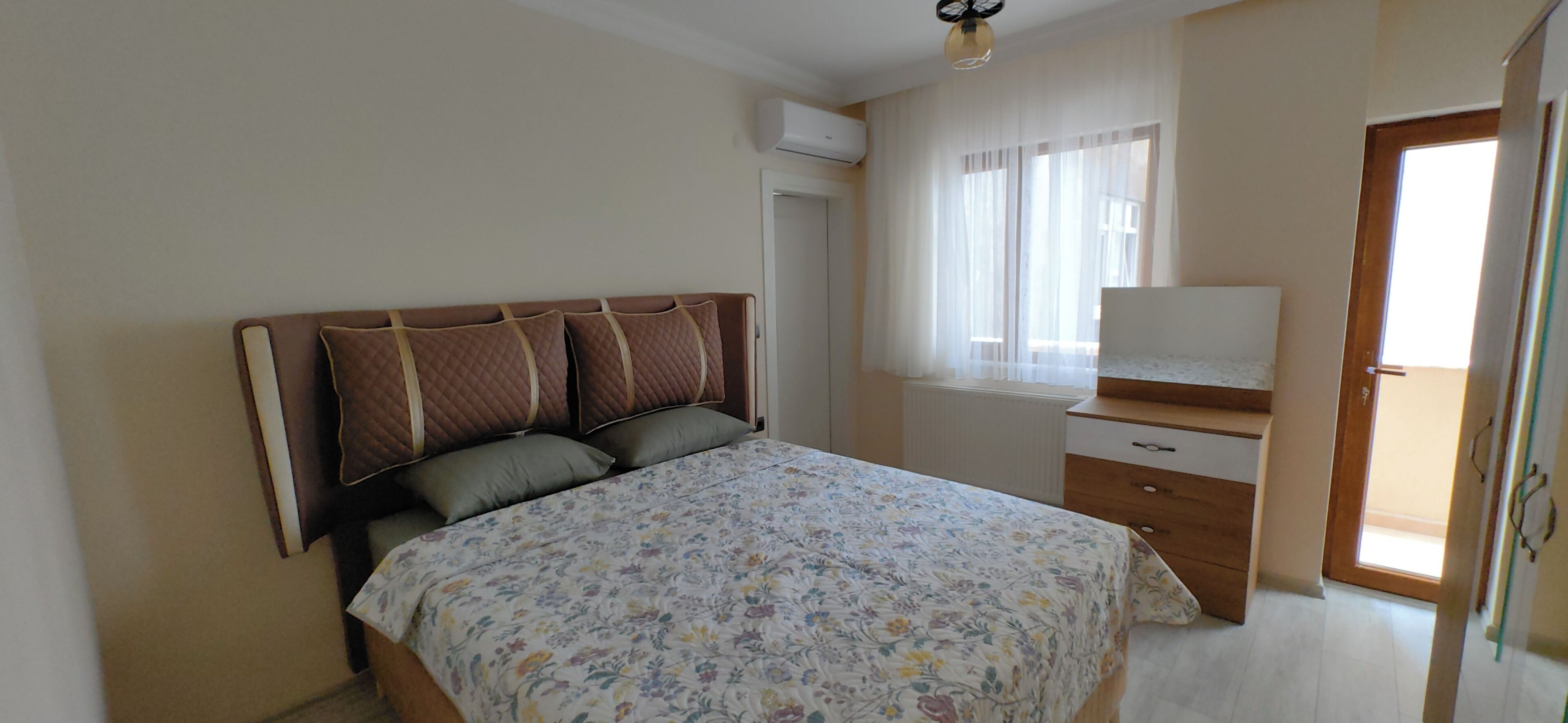 desk, blackout curtains, soundproofing, iron/ironing board