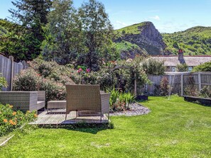 Terrace/patio - A fantastic place for families to stay. (Conwy)