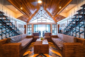 Lobby sitting area - AV Suites (Puerto Galera)