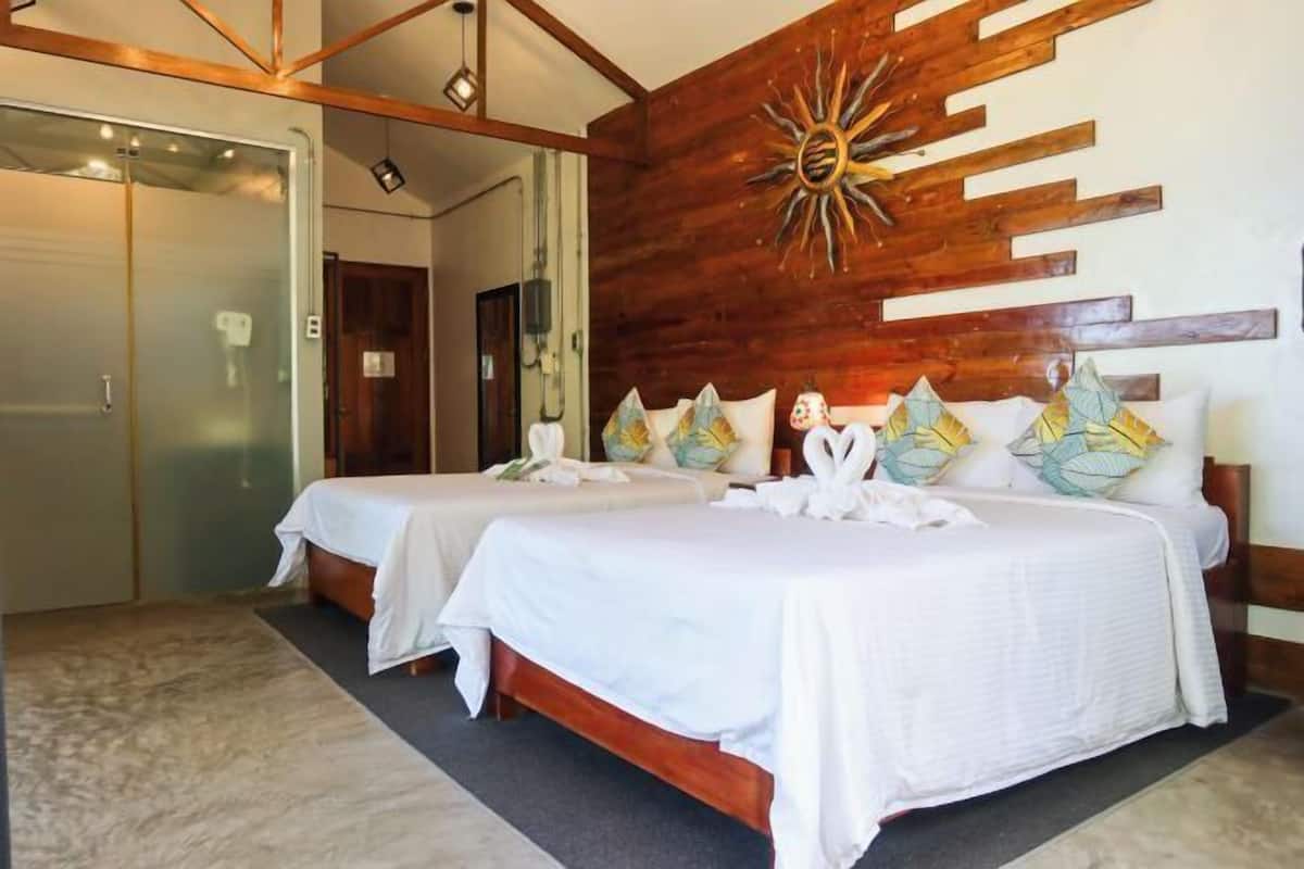 Individually furnished, blackout curtains, free WiFi, bed sheets