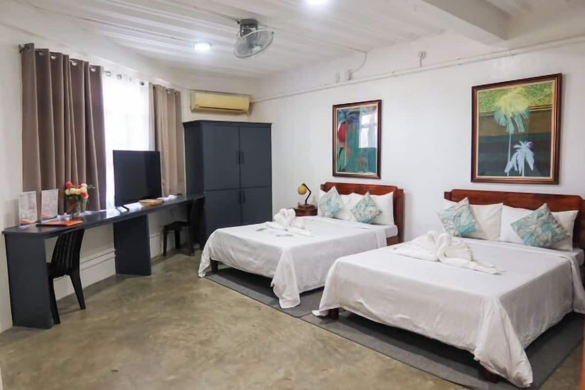 Individually furnished, blackout curtains, free WiFi, bed sheets