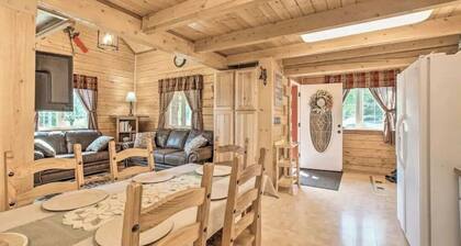 Northern Lights Escape: Authentic Log Cabin with Private Sauna Experience