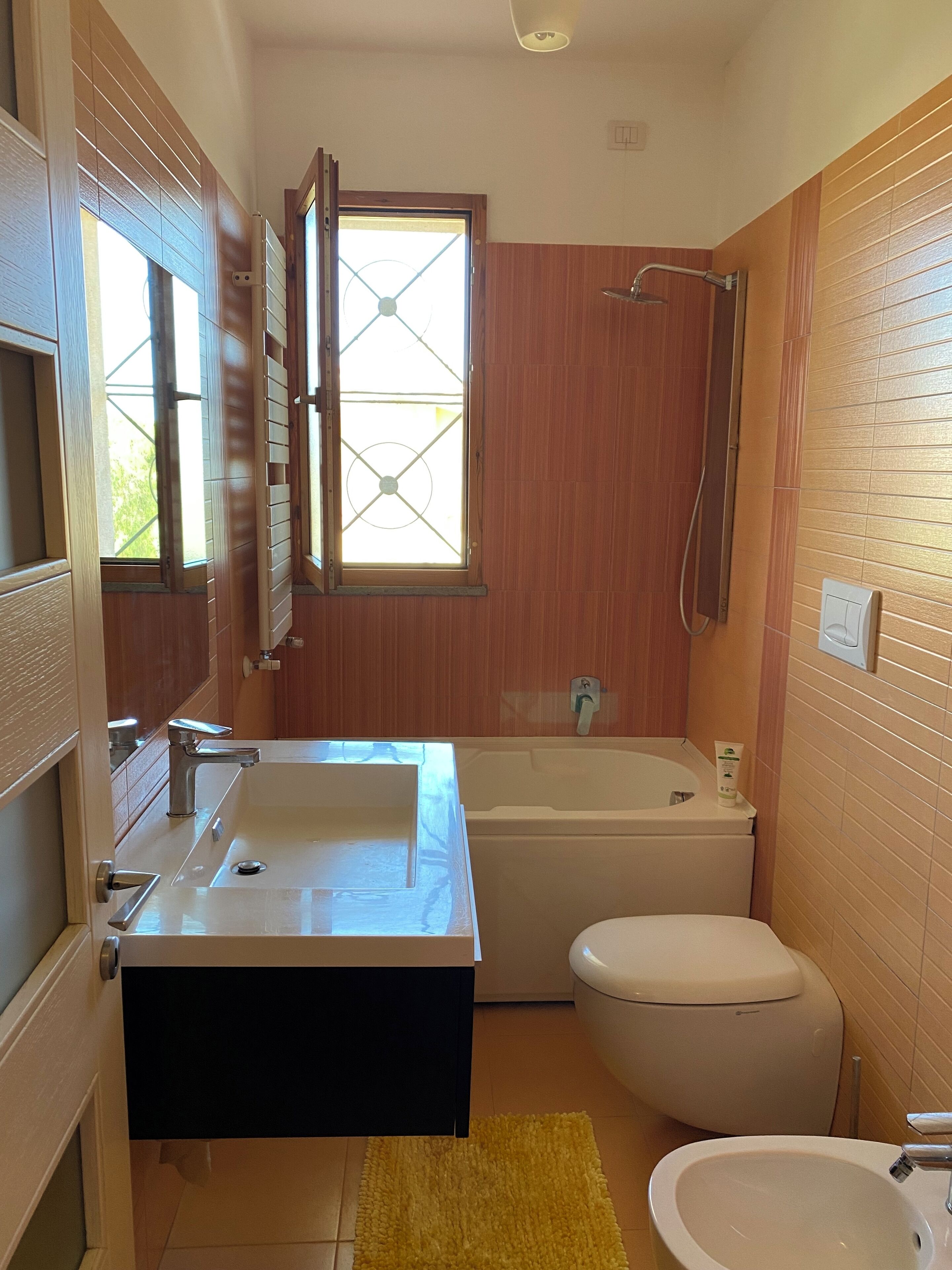 Doccia, set di cortesia gratuito, asciugacapelli, accappatoio