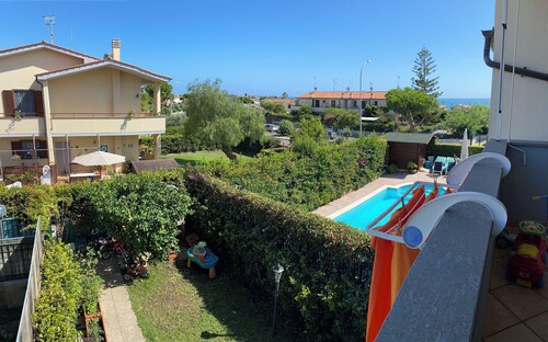{9 Min port Civitavecchia} Villetta total relax fast wi-fi