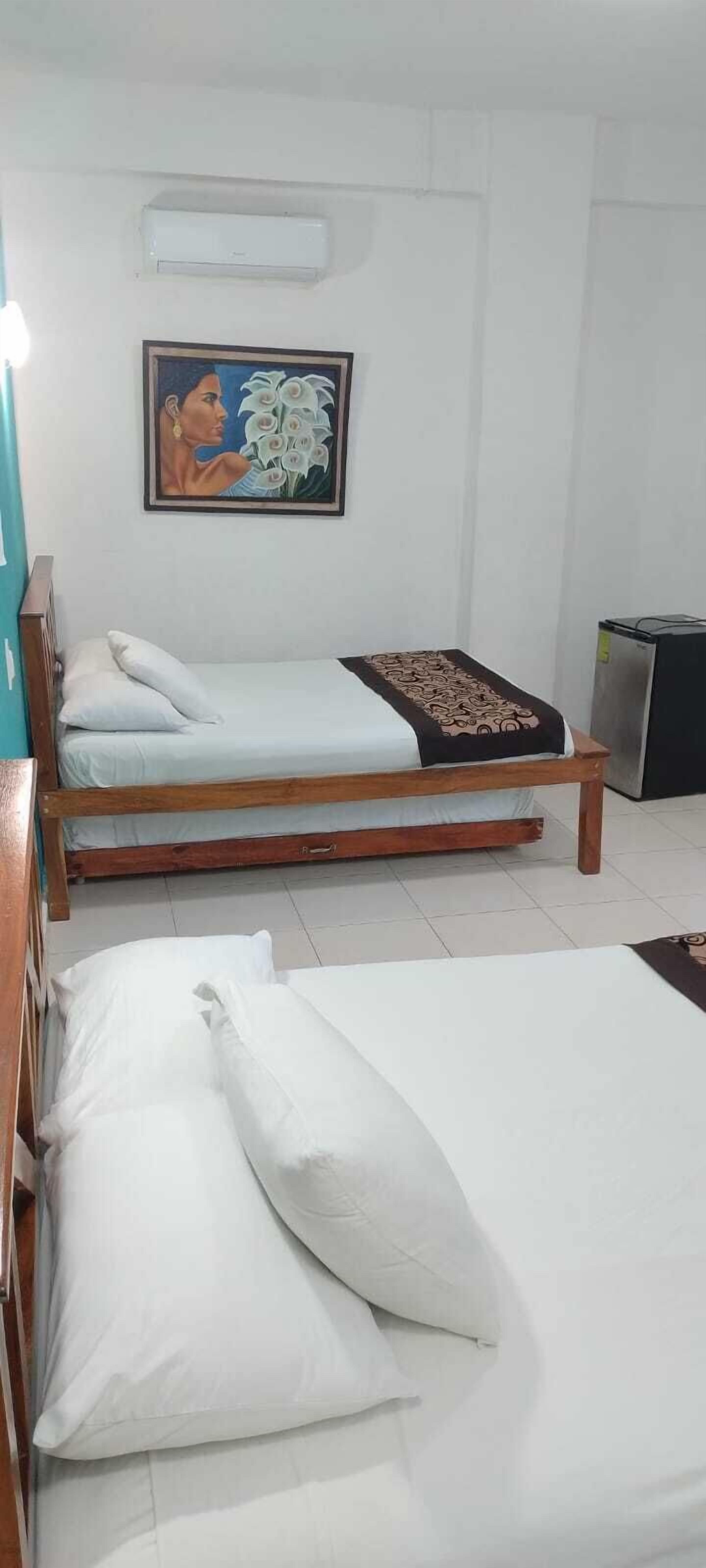 Habitación familiar | Escritorio, espacio para trabajar con un portátil, wifi gratis