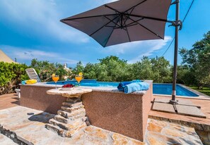 House | 4 bedrooms - Holiday Houses, Villas Mare - Open Pool and Pool for Children (Kastela)