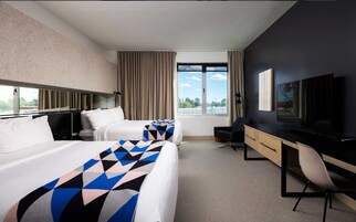 Standard Double Room, 2 Queen Beds | In-room safe, blackout drapes, iron/ironing board, free WiFi