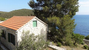 House, Smoking - Holiday Houses, Villas Ana - 30 m From Beach (Solta)
