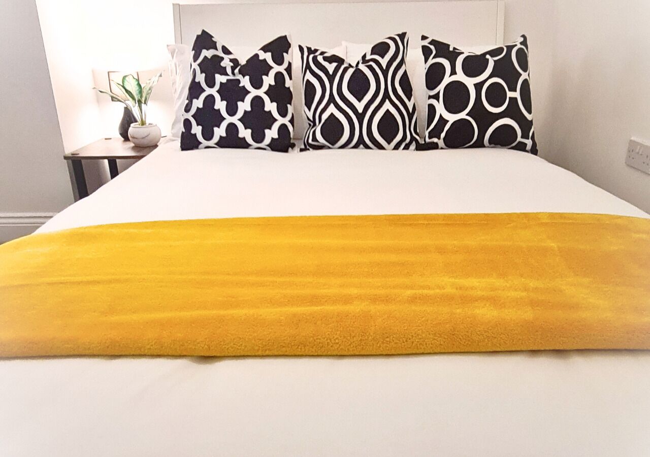 5 dormitorios, tabla de planchar con plancha, wifi y ropa de cama