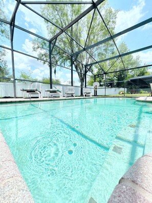 Beheizter Pool