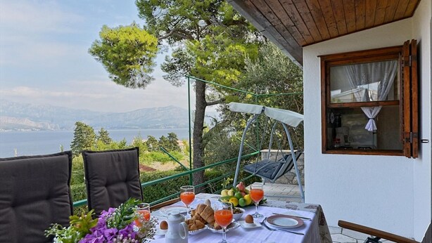 House, Smoking - Holiday Houses, Villas Viki - sea View Terrace (Postira)