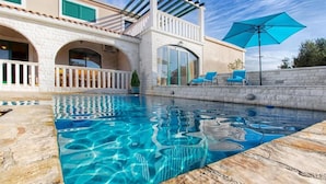 House, Smoking | 2 bedrooms - Holiday Houses, Villas Stone&olive - With Pool (Marina)