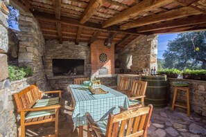 House, Smoking | 2 bedrooms - Holiday Houses, Villas Stone&olive - With Pool (Marina)