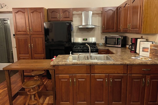 KĂŒhlschrank, Mikrowelle, Ofen, Herdplatte