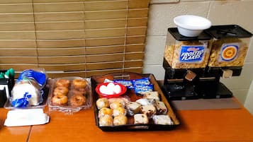 Petit déjeuner continental compris tous les jours