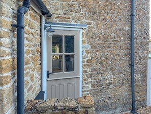 Exterior detail - The Telephone Box at The Old Post Office (North Perrott, near Crewkerne)
