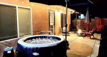 10min Soboba Casino Hemet Home with Hot tub+Lots of Parking grg/rv/boat/ATV's