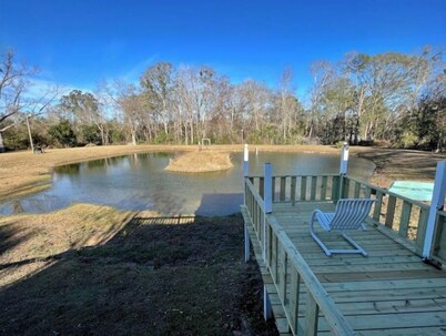 Aunt Lucille's Place - Little House on a Pond
