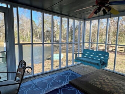 Aunt Lucille's Place - Little House on a Pond