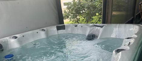 Idromassaggio all'aperto