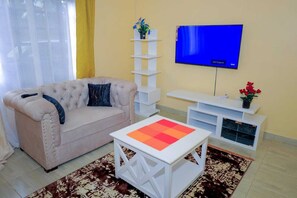 Living area - AFFORDABLE KISII FURNISHED APARTMENTS (Kisii County)