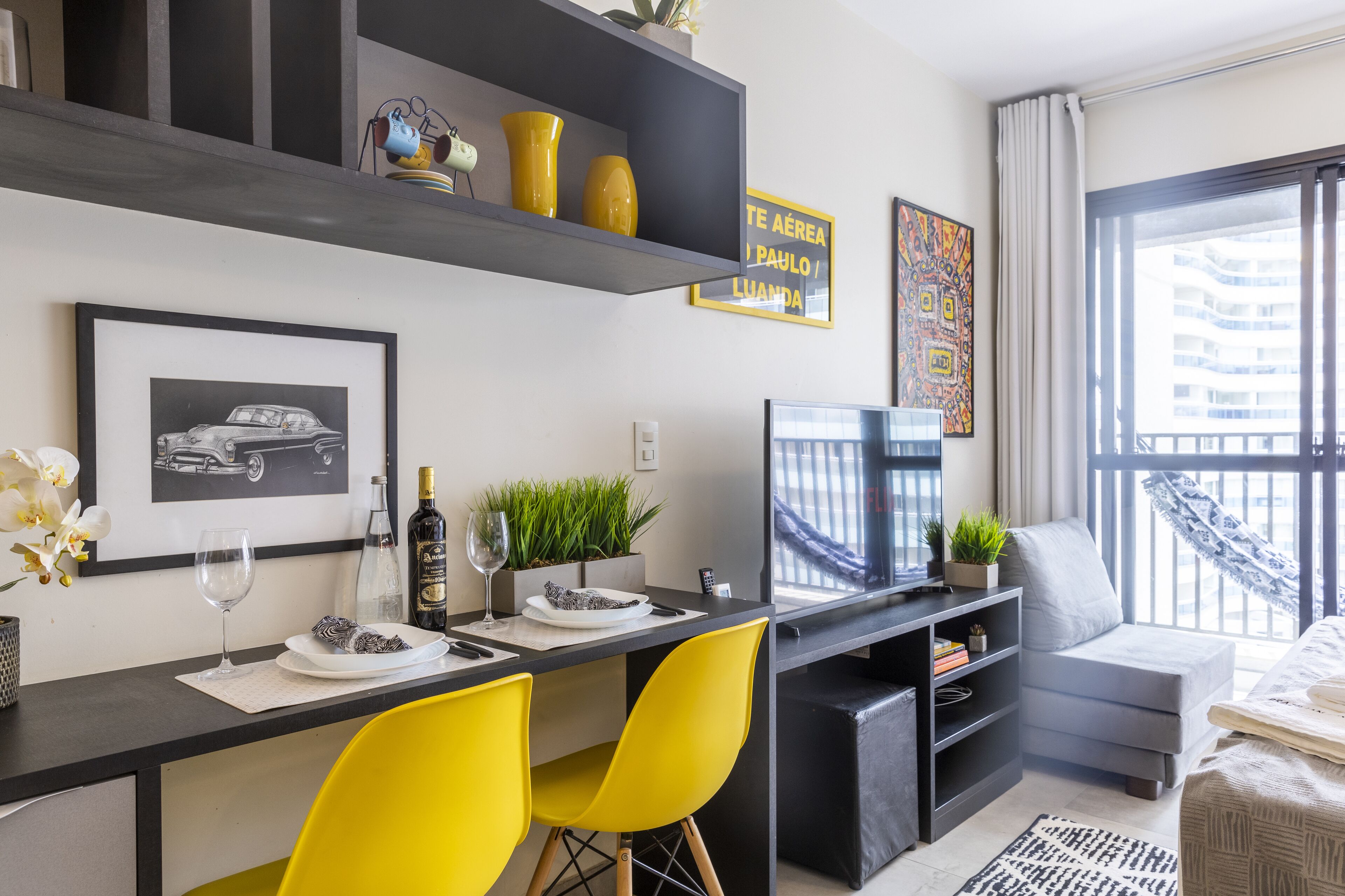 Apartamento | Área de estar | Smart TV, Netflix, serviços de streaming