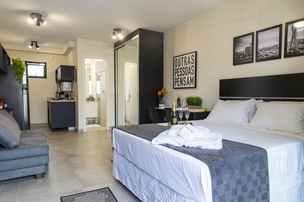 Appartement | 1 slaapkamer, individueel gedecoreerd, individueel gemeubileerd