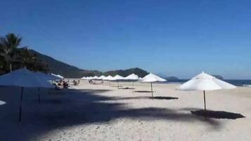 Beach nearby, sun-loungers