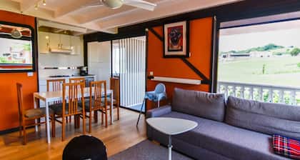 Beautiful flat with large garden