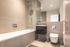 Combinazione doccia/vasca, asciugamani