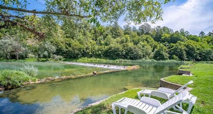 Lovely home in Sculac with sauna