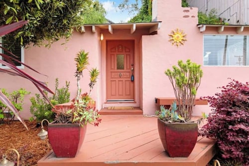 Charming single-story home steps from the beach.