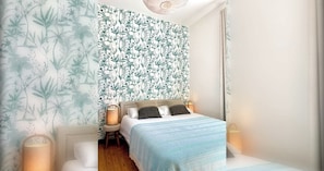 1 bedroom, iron/ironing board, Internet, bed sheets