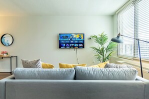 TV - Classy Studio Home l King bed l Garage IPool l near DC/Metro/Mall (Arlington)