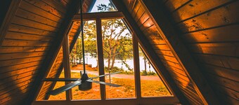 Lakefront A-Frame in Millville, minutes to NJMP
