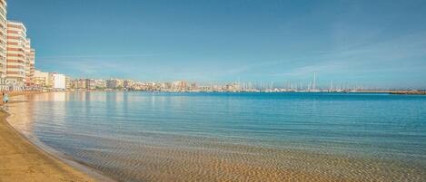 بالقرب من الشاطئ