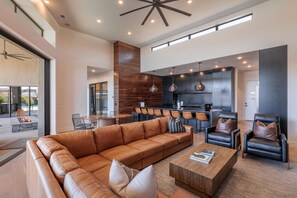 Ferienhaus, Mehrere Betten (Exclusive Pool Villa) | Wohnbereich