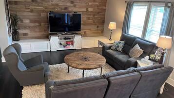 Smart-tv en een stereo