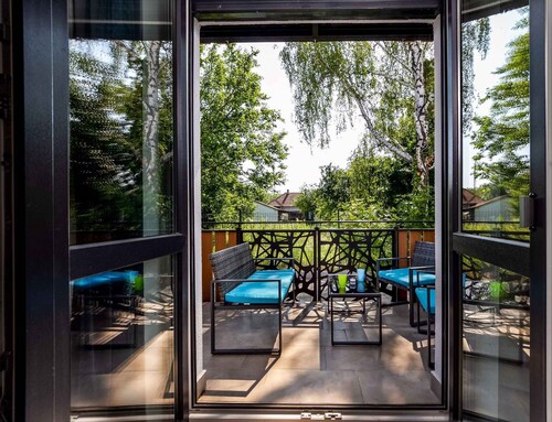 Appartement de vacances Appartement meublé neuf et moderne avec air conditionné, lave-linge, lave-vaisselle, WiFi