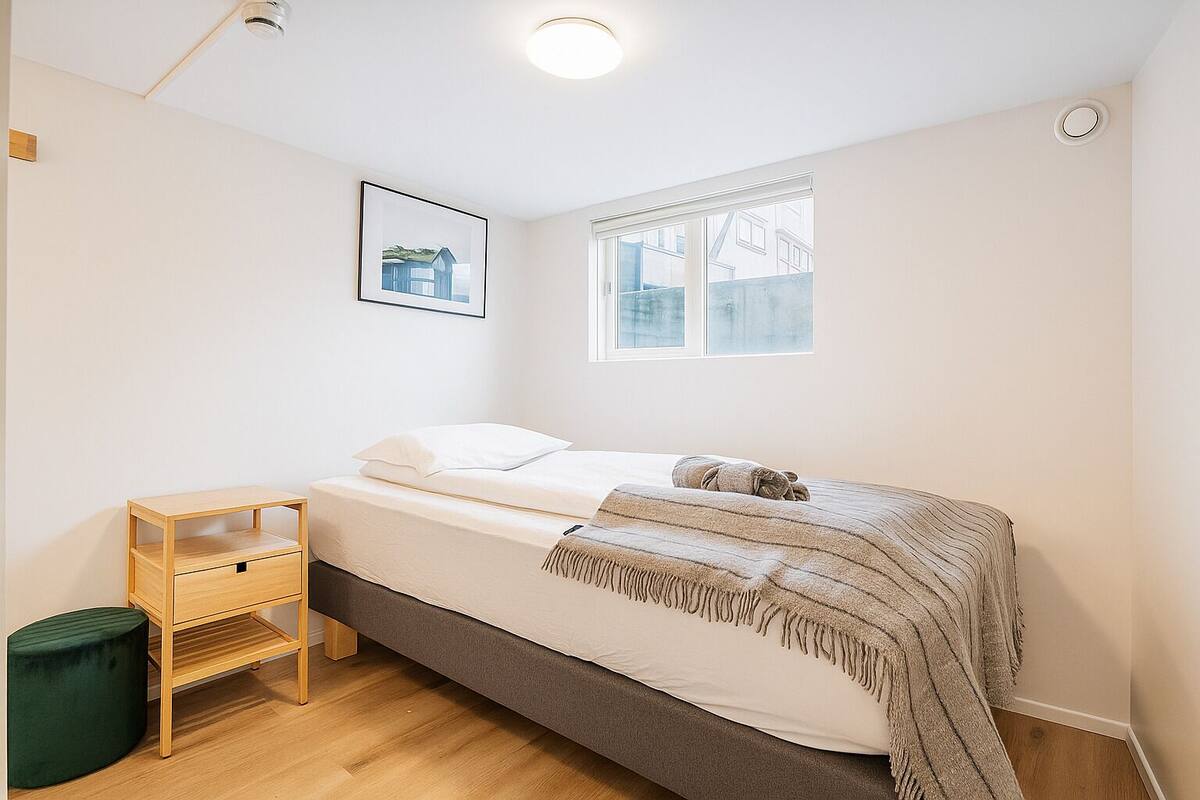 Enkeltrom – standard, eget bad | Wi-fi (inkludert) og sengetøy