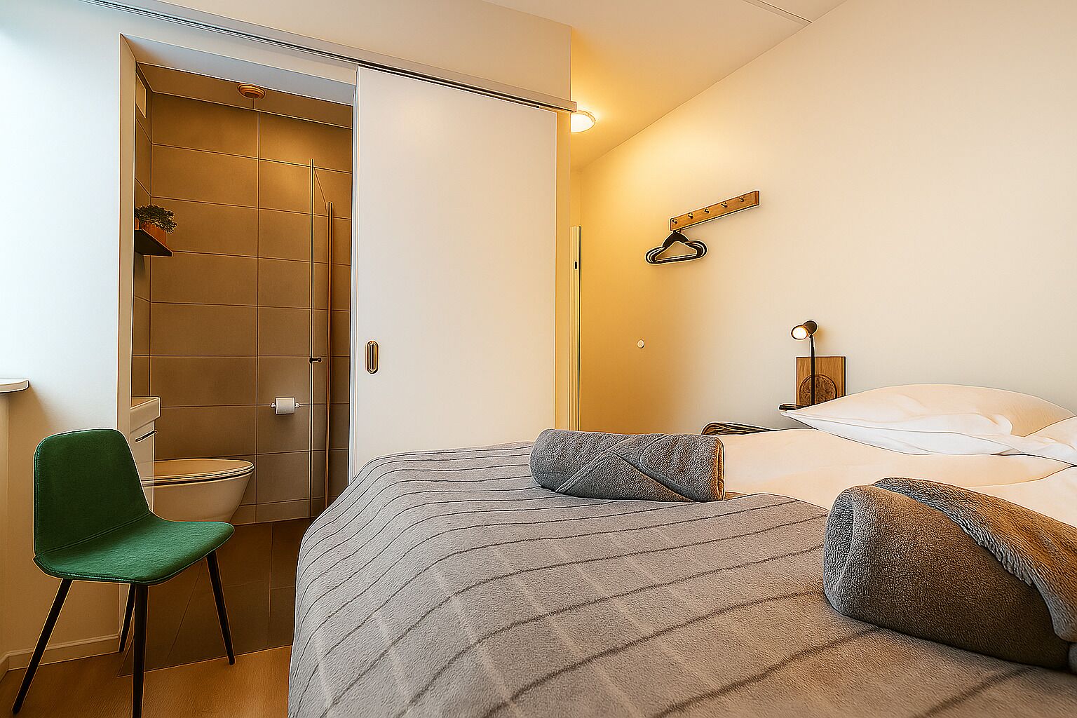 標準單人房, 獨立浴室 | 免費無線上網、床單