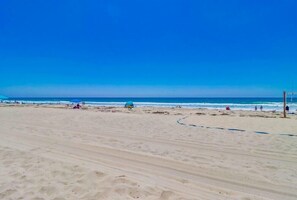 On the beach