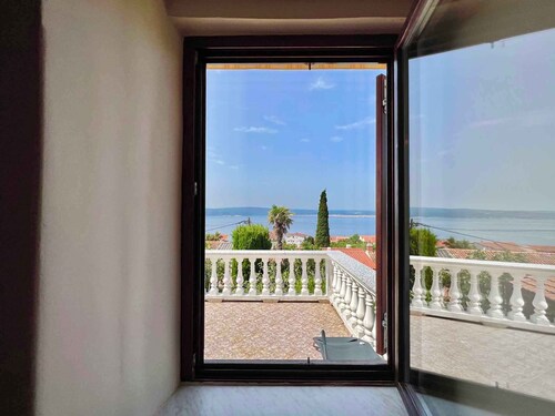 Ferienhaus mit Meerblick