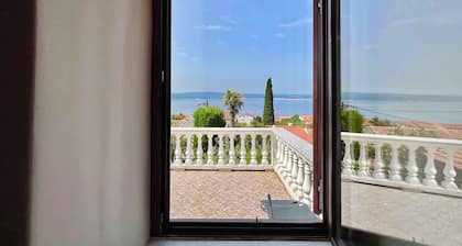 Ferienhaus mit Meerblick