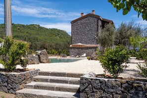 Alberca al aire libre 