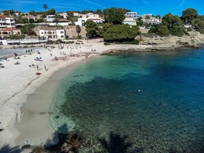 On the beach - La Calita - By Almarina Villas (Teulada)